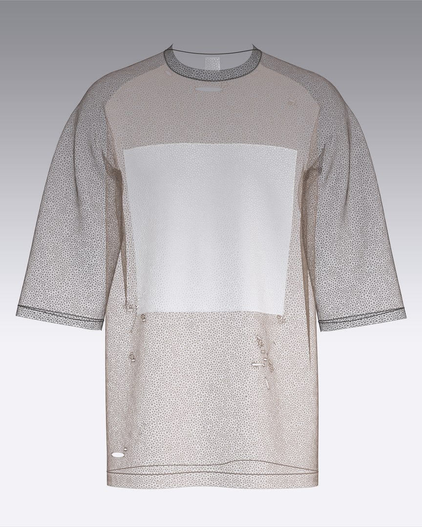 Oversized Homme Contrast Raglan T-Shirt