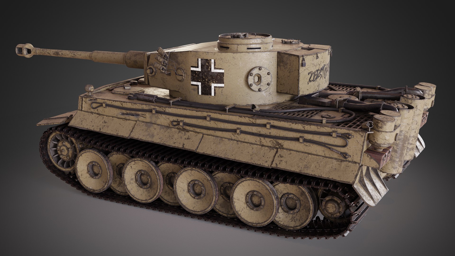 3D Japanese World War II Tanks 1 Model - TurboSquid 2123425