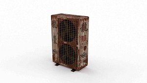 Rusted Outdoor AC Unit