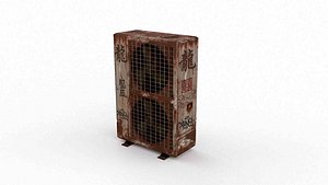 Rusted Outdoor AC Unit