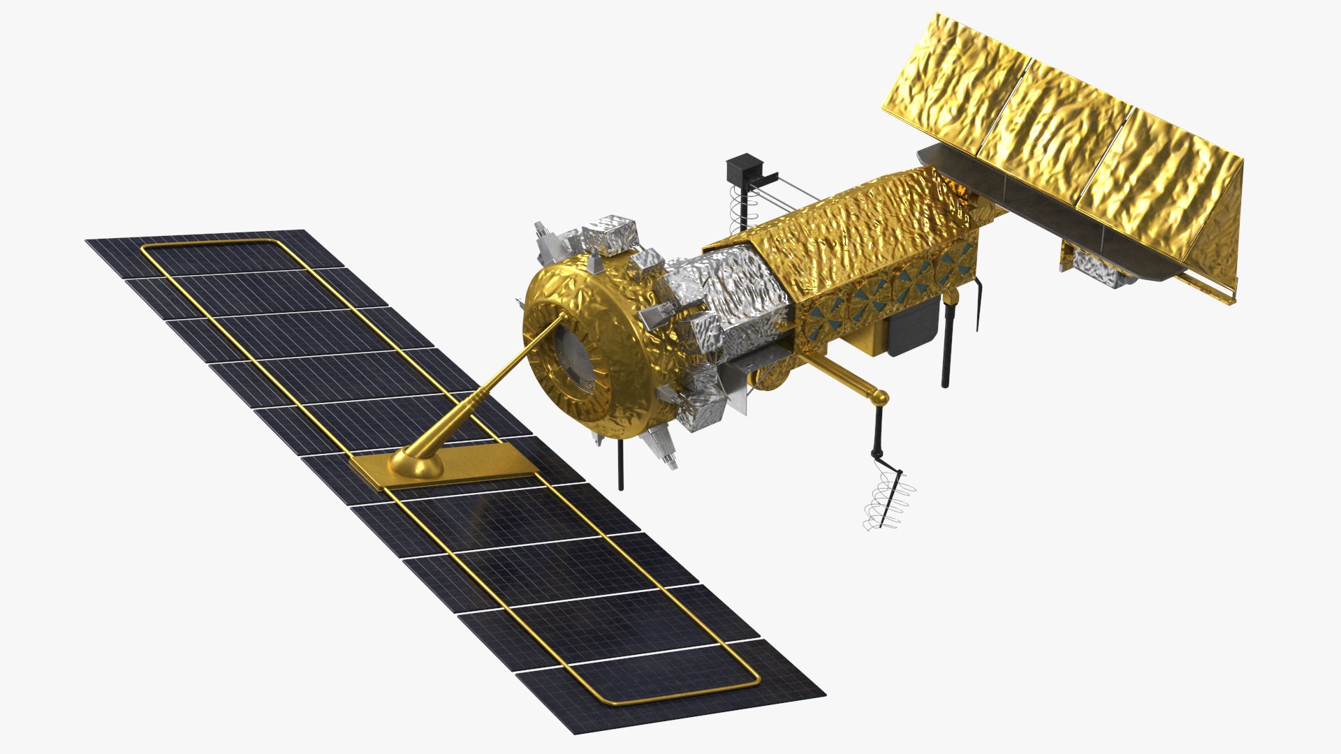 Weather Satellite NOAA 3D model preview