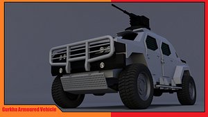 gurkha police armoured 3d 3ds