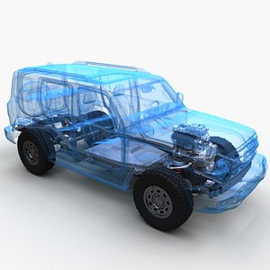 Off road vehicles and hybrid vehicles 3D model