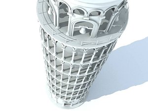 3ds max leaning tower pisa