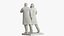 Marx and Engels Sculpture 3D model