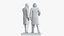 Marx and Engels Sculpture 3D model
