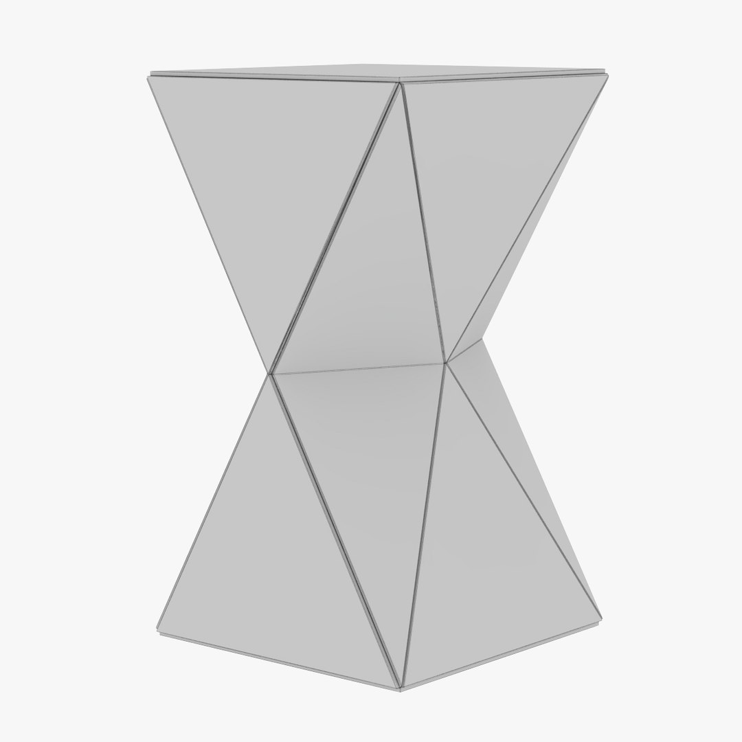 Obj Mirror Reflective Table