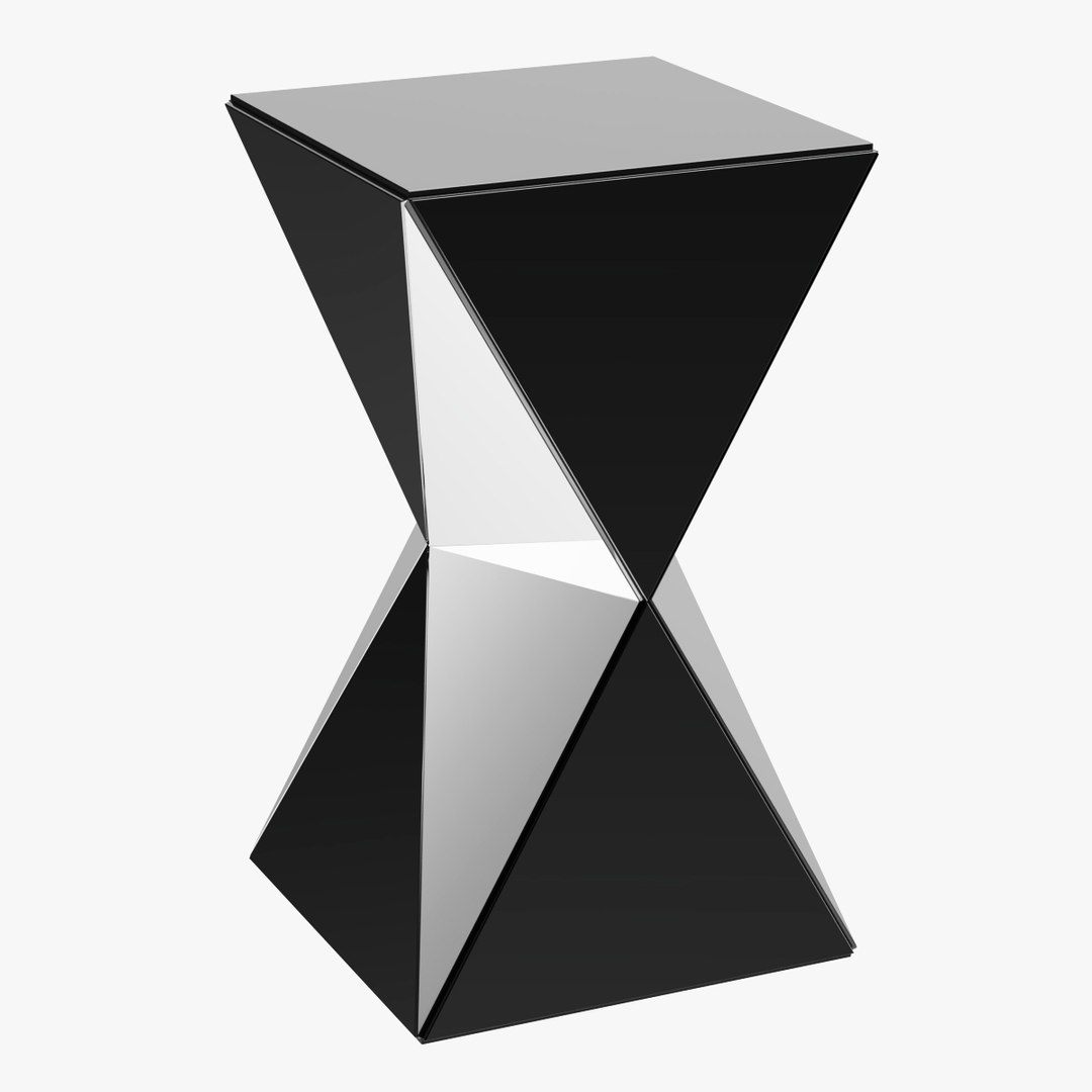 Obj Mirror Reflective Table