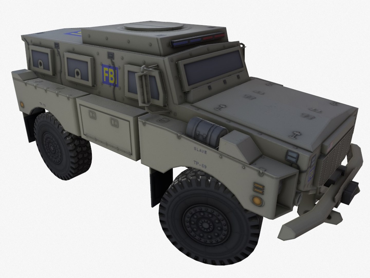 Oshkosh Alpha Fbi Model - TurboSquid 1441939