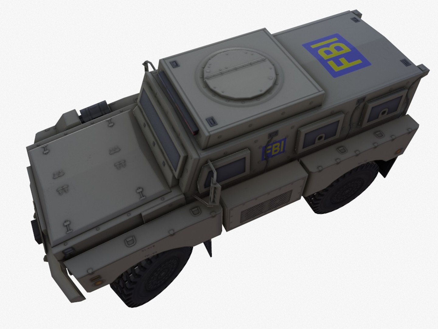 Oshkosh Alpha Fbi Model - TurboSquid 1441939