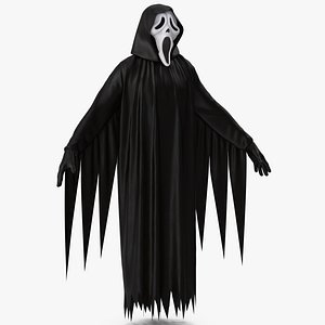Ghost Hooded Costume 2
