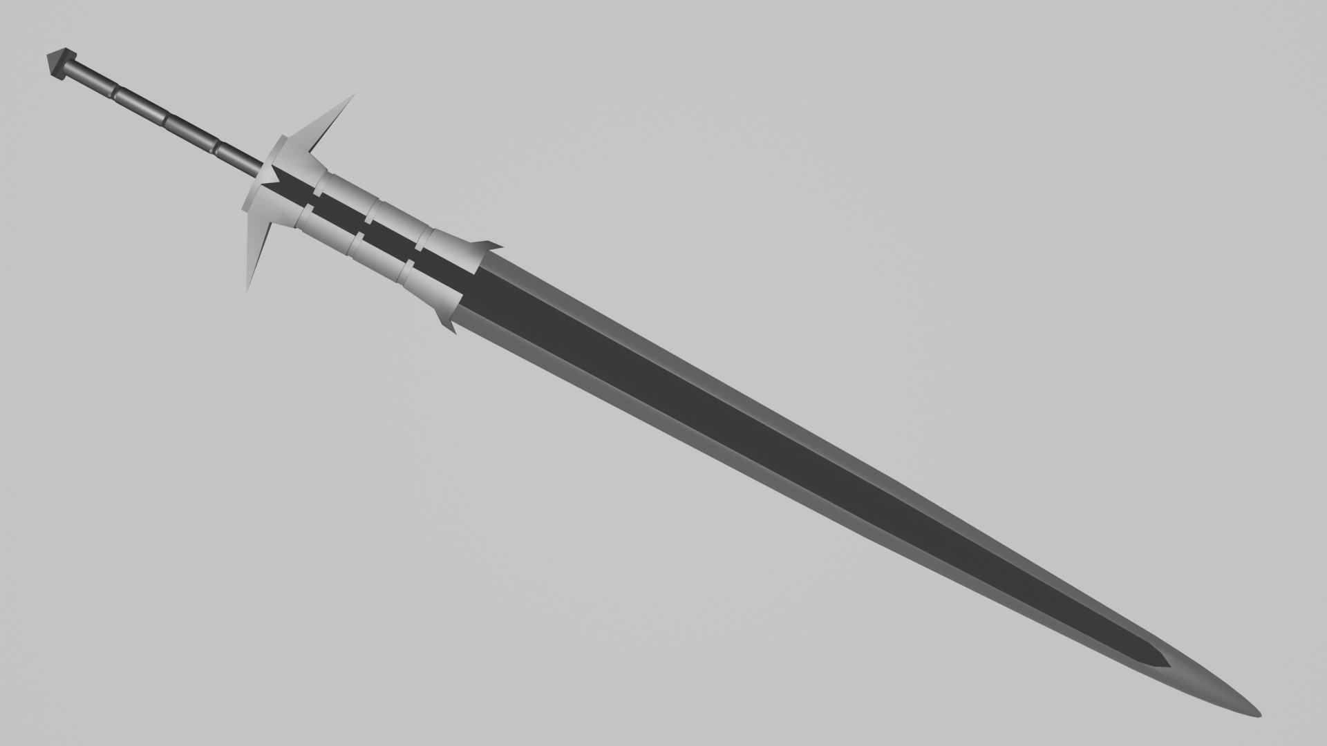 3D Long Fantasy Sword Model - TurboSquid 2014429