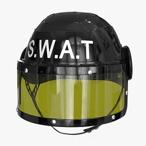 SWAT Helmet 3D model