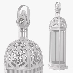 White Ethnic Lantern