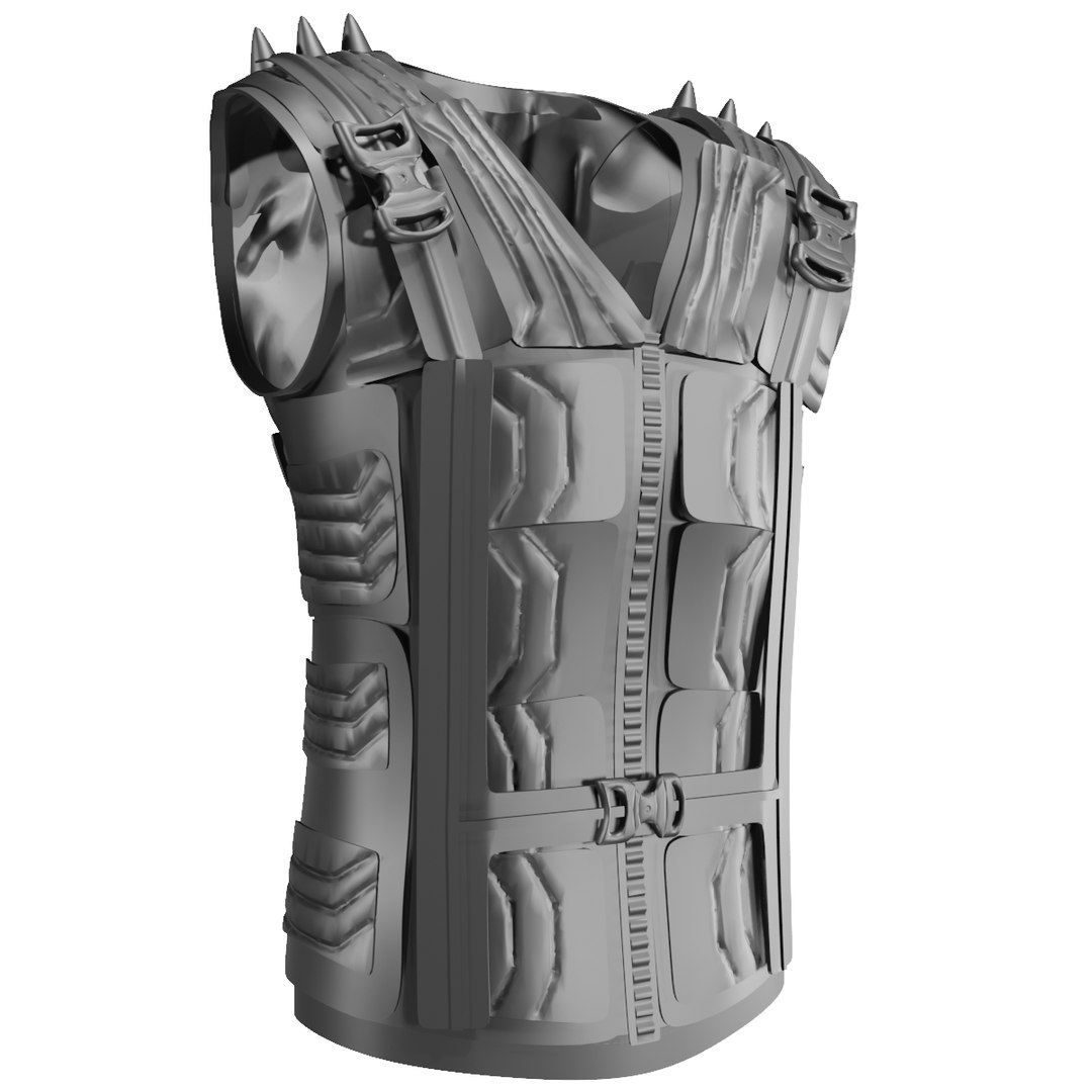 3D Body Armour TurboSquid 1826095