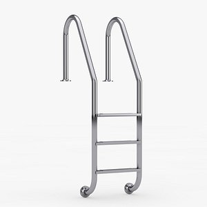 High-Quality Realistic Design Water Pool Ladder