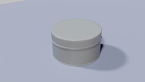 3D Cookie Tin