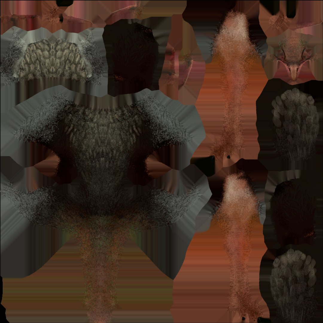 3D Adult Ostrich And Ostrich Chick Rig High-poly Textured - TurboSquid ...