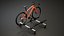 3D Gravel Bicycle with Roof Rack model