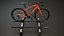 3D Gravel Bicycle with Roof Rack model