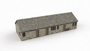 3D Chinese Old Residential model