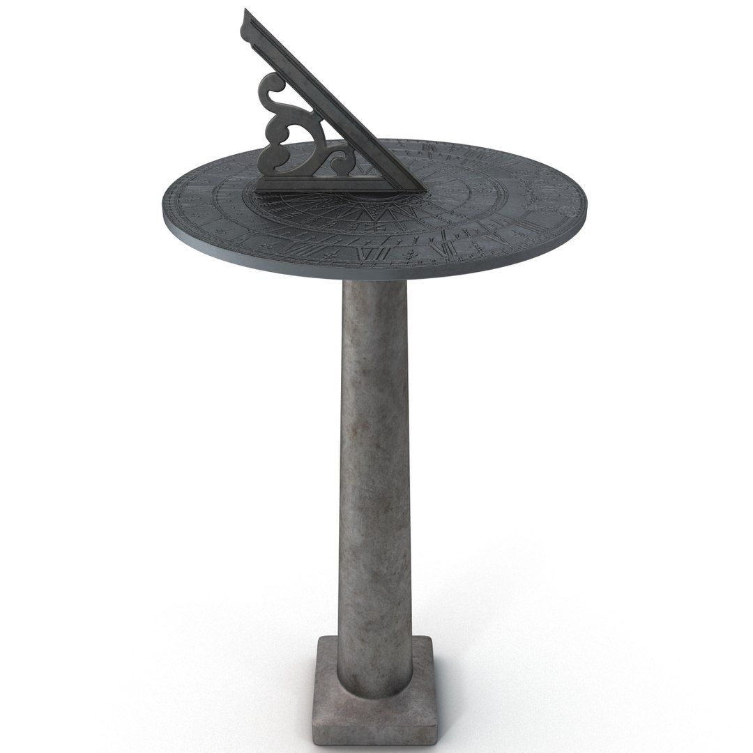sun dial 3d model https://p.turbosquid.com/ts-thumb/1s/qyNWiA/86n1V6o0/sundial_13/jpg/1395767121/1920x1080/fit_q87/e6e0f63a088149a60180e20fe7a57644f13e5094/sundial_13.jpg