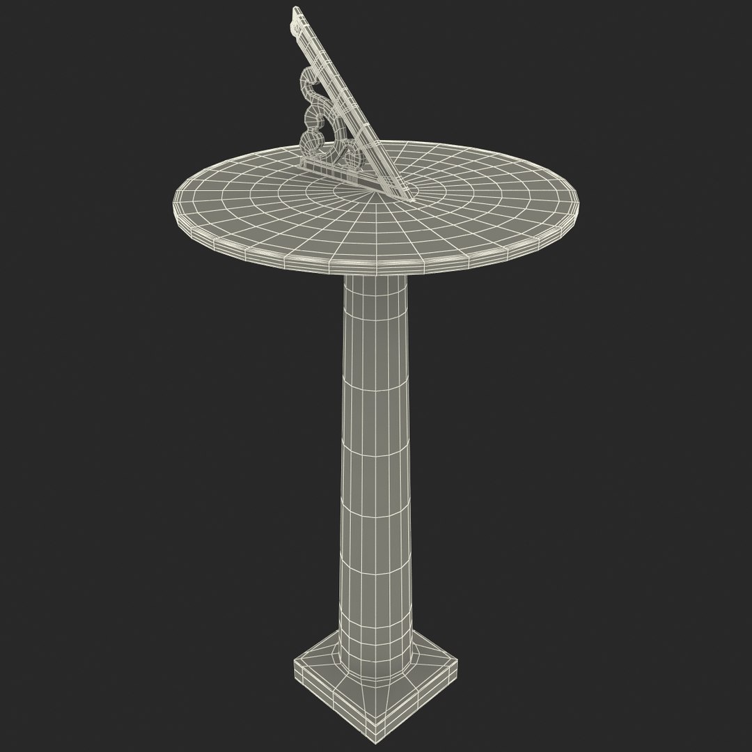 sun dial 3d model https://p.turbosquid.com/ts-thumb/1s/qyNWiA/I98t8f6i/sundial_27/jpg/1395767182/1920x1080/fit_q87/8746ca19ceaf7bc387db506fe9eb8813dfe0b6f6/sundial_27.jpg