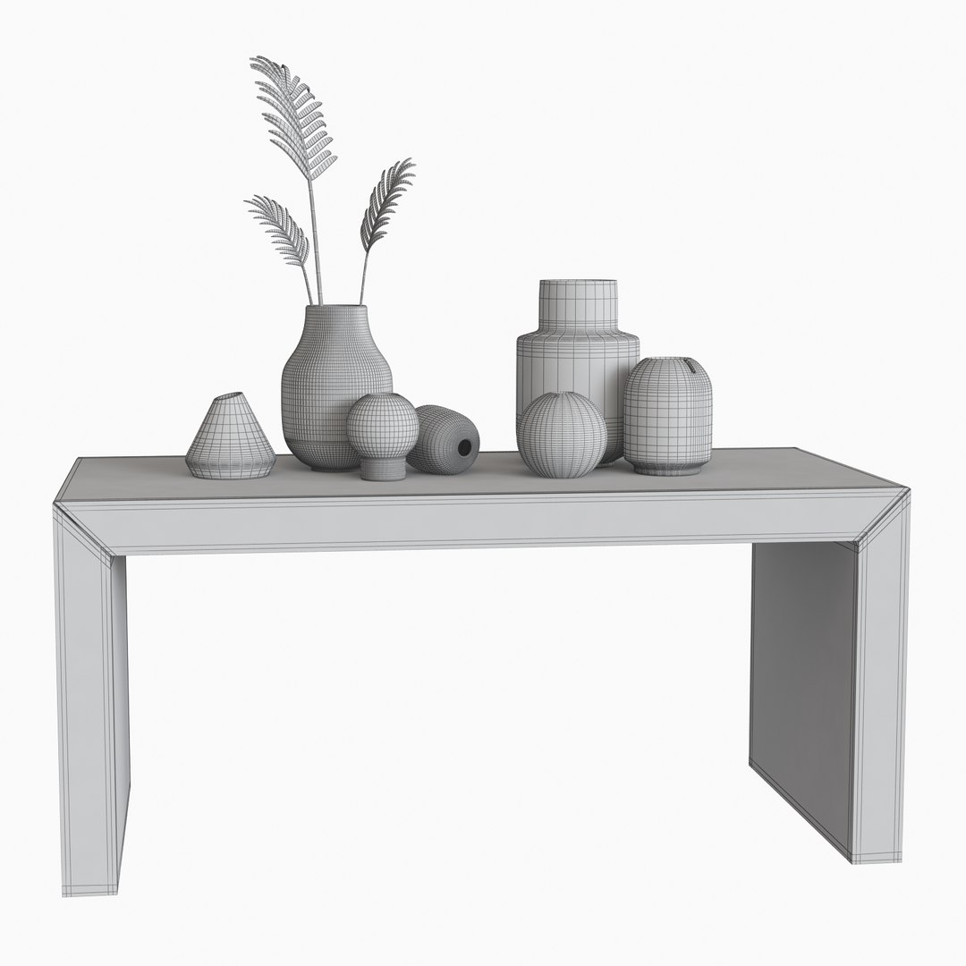 3D Set Vases - TurboSquid 1358559