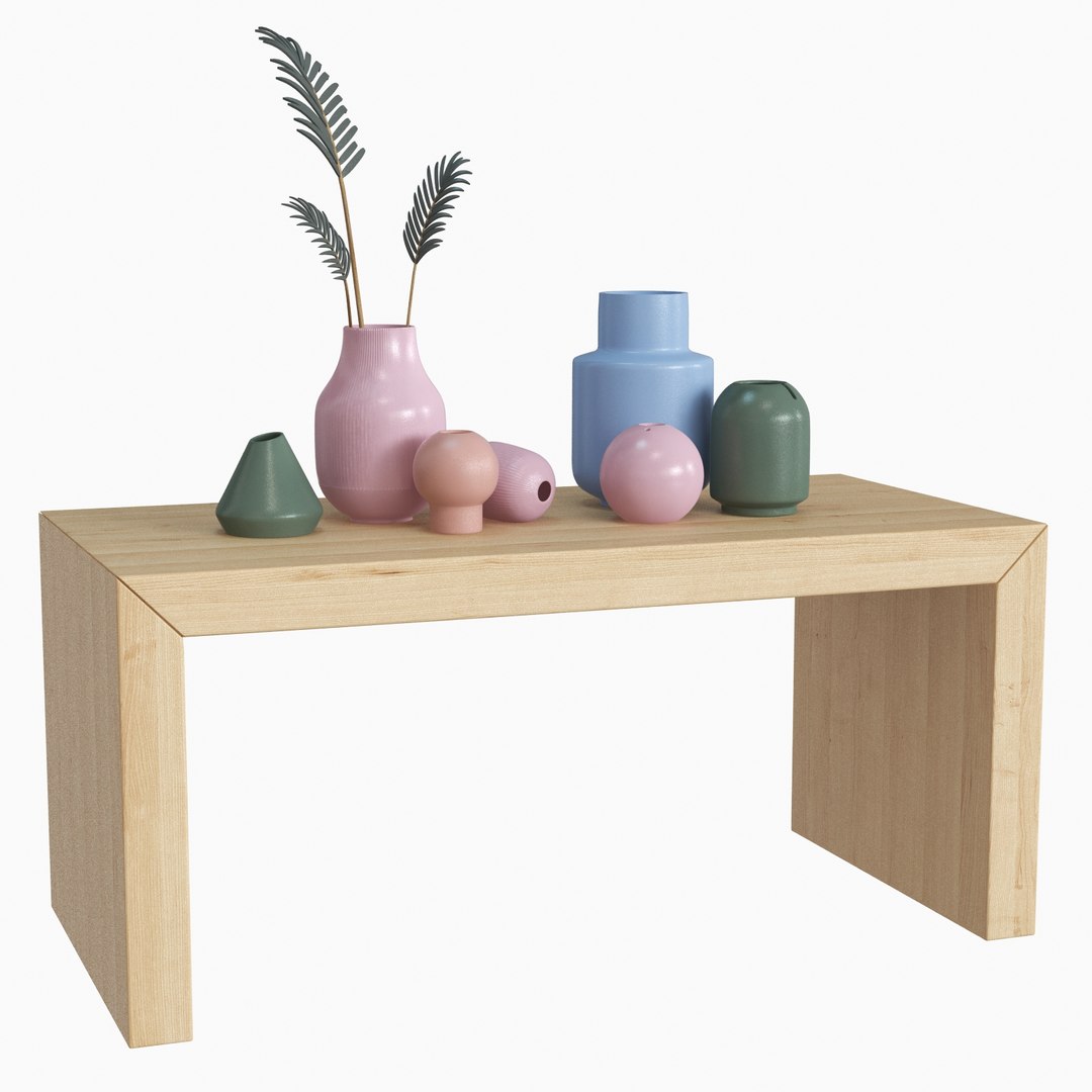 3D Set Vases - TurboSquid 1358559