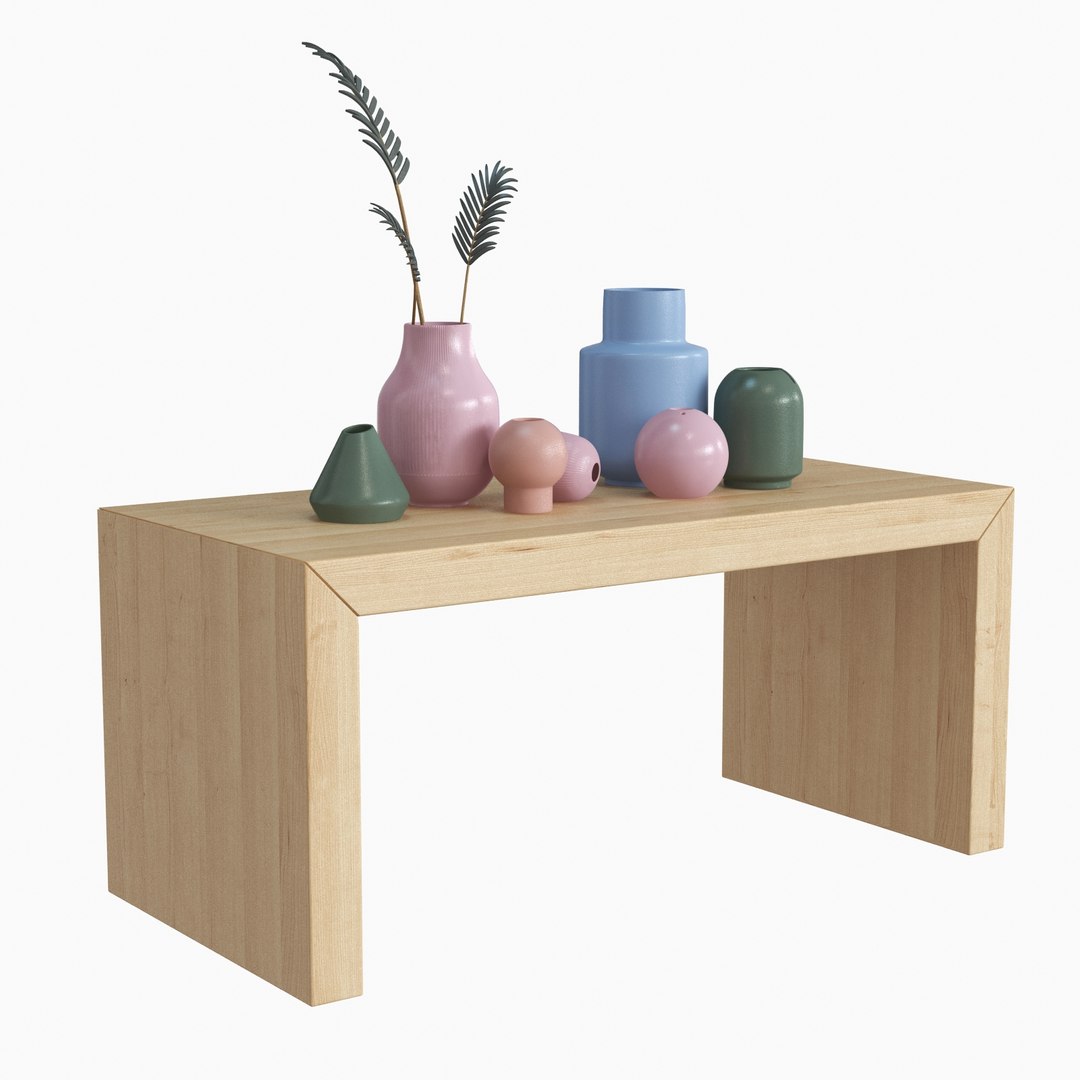 3D Set Vases - TurboSquid 1358559