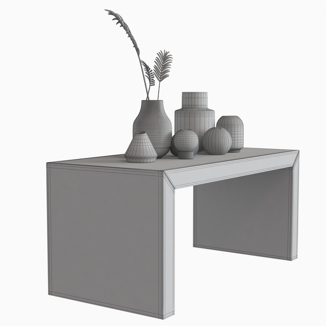 3D Set Vases - TurboSquid 1358559