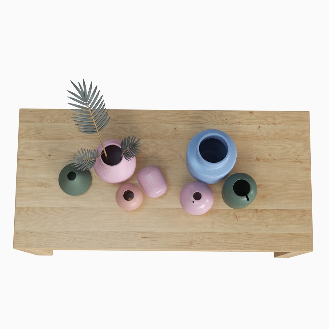 3D Set Vases - TurboSquid 1358559