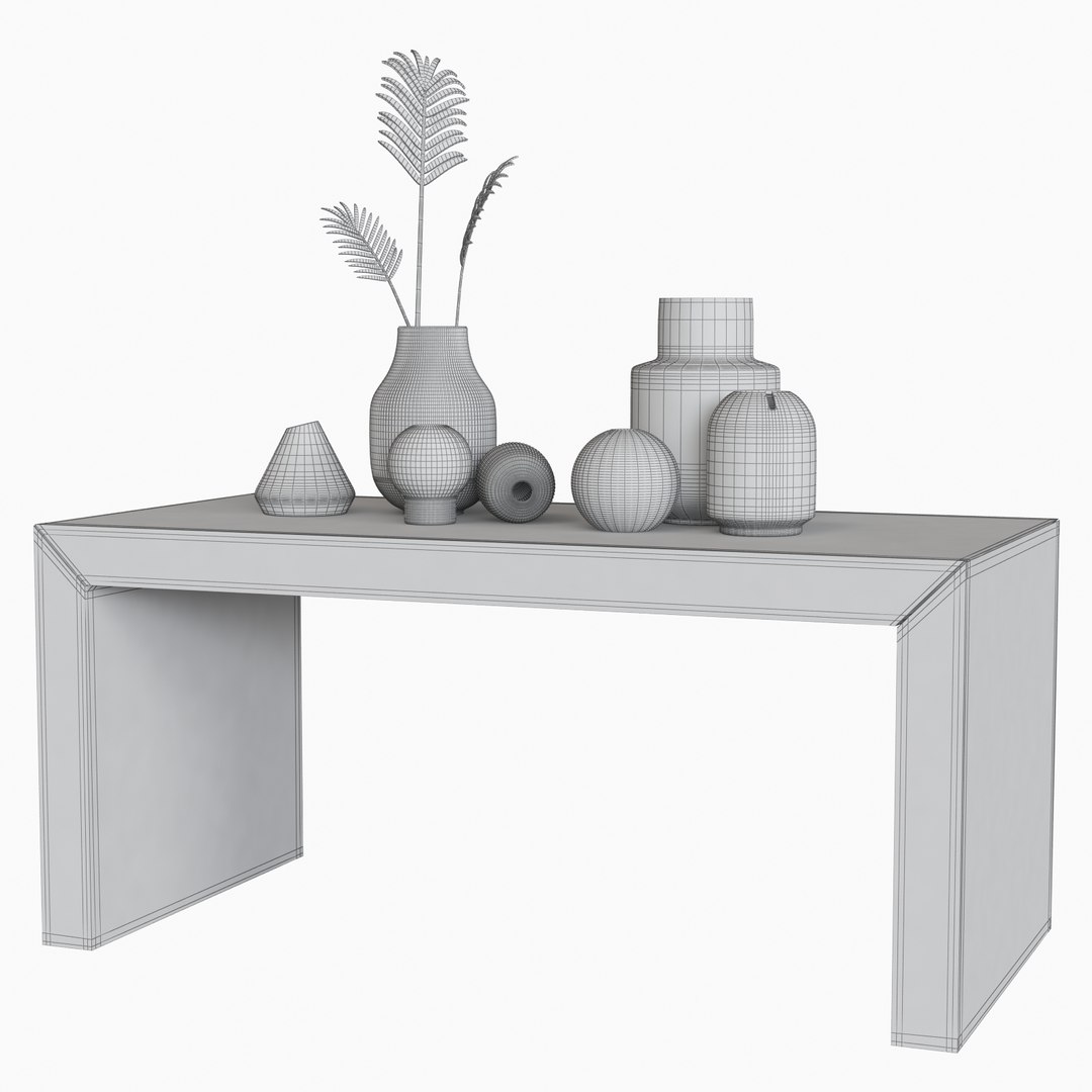 3D Set Vases - TurboSquid 1358559