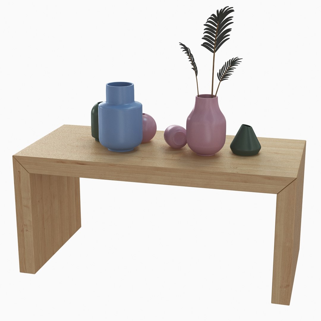 3D Set Vases - TurboSquid 1358559