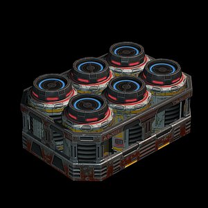 barrel pack 3d max