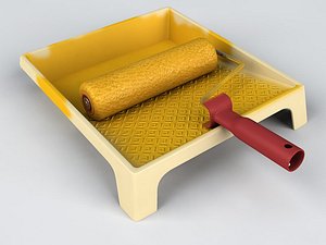 3ds max paint roller