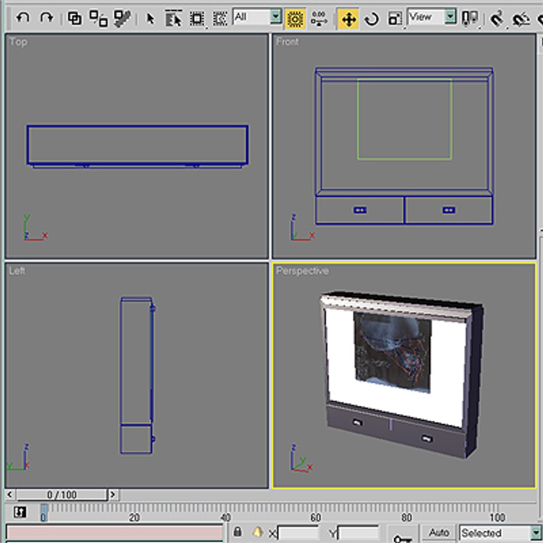 Light Box 3d Model