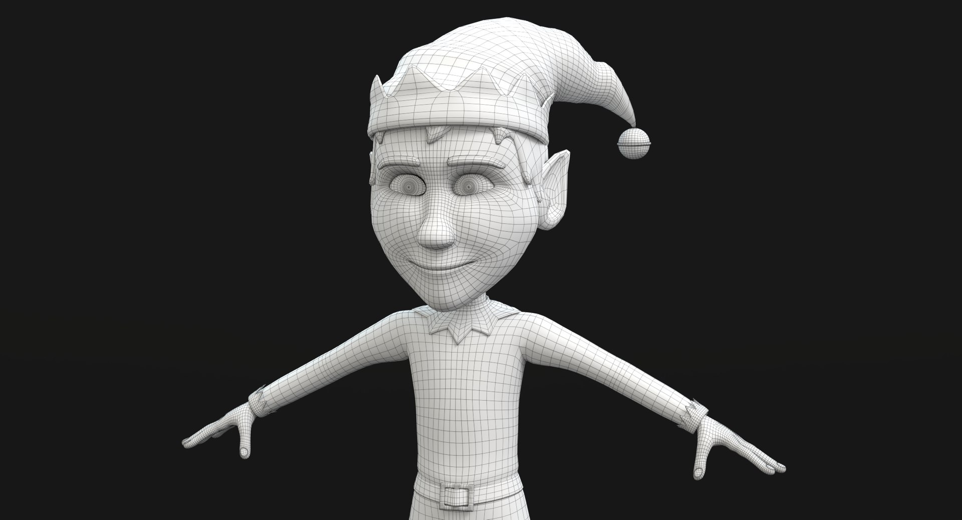 3D christmas tree elf 4 model https://p.turbosquid.com/ts-thumb/1s/sfleho/Q45foyhx/wireframe_4/png/1542579989/1920x1080/fit_q87/eea6dad5187bf57c7f18c0ff3bdb0006de0c5a8e/wireframe_4.jpg
