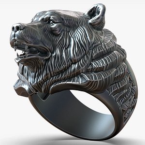 bear head 3D model