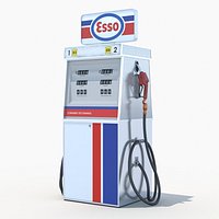 Esso fuel dispenser