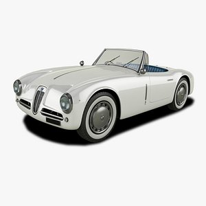 3D Lancia Aprilia Spider Basso model