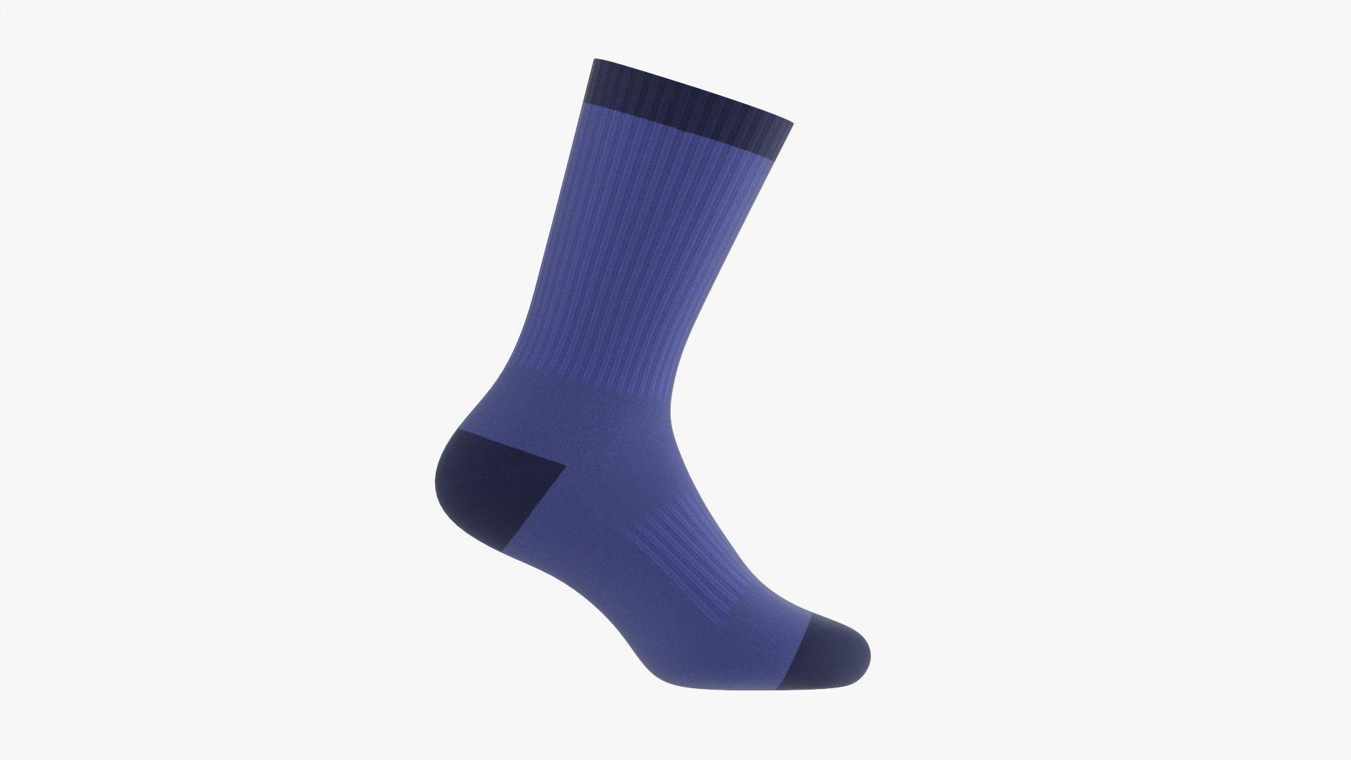 Sport Sock Long 3D Model - TurboSquid 1738919