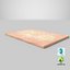 Thin Crust Pizza Dough on Wooden Board 3D Model
