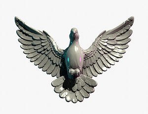 Pigeon sculpture III 3D