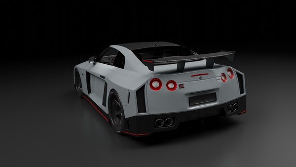 日产 Gt-R R35 - 宽体3D模型 - TurboSquid 2225013