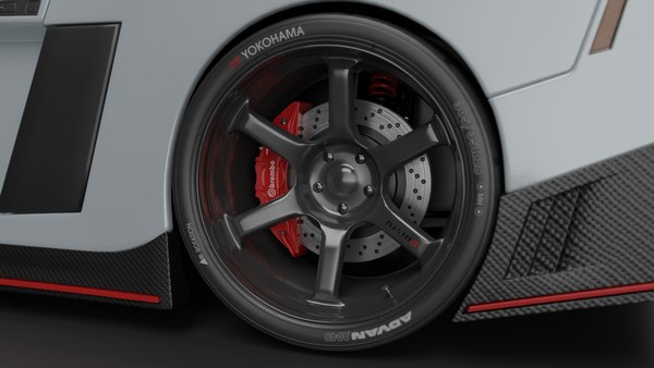 日产 Gt-R R35 - 宽体3D模型 - TurboSquid 2225013