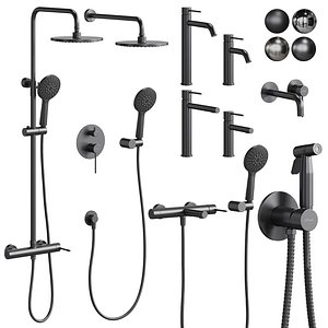 3D Cezares Relax faucet set