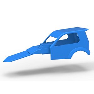 Shell of New Zealand Superstock car Version 3 Scale 1 to 25 3D model
