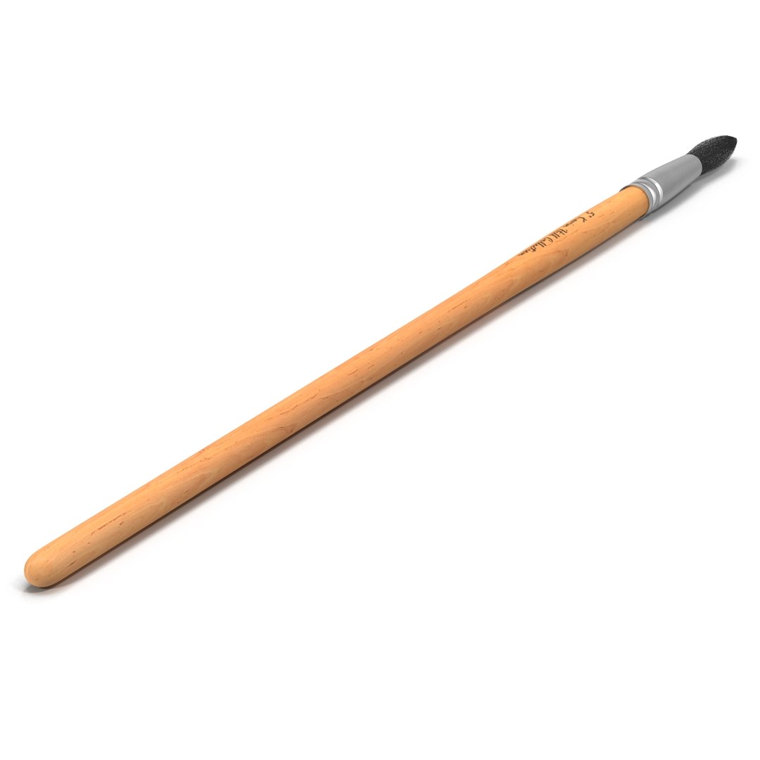 Paint Brush 3d Model