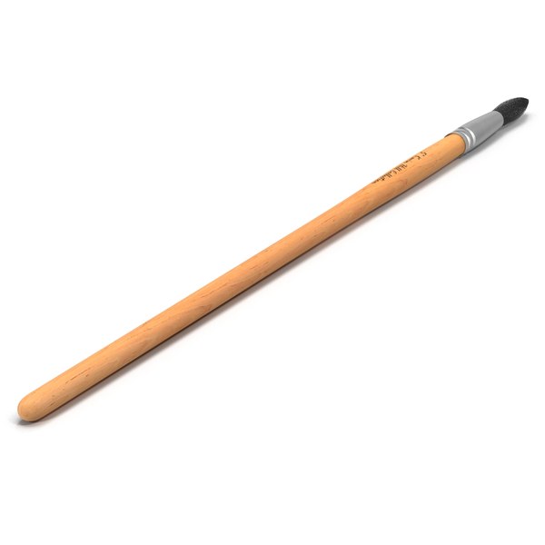 paint brush 3d model